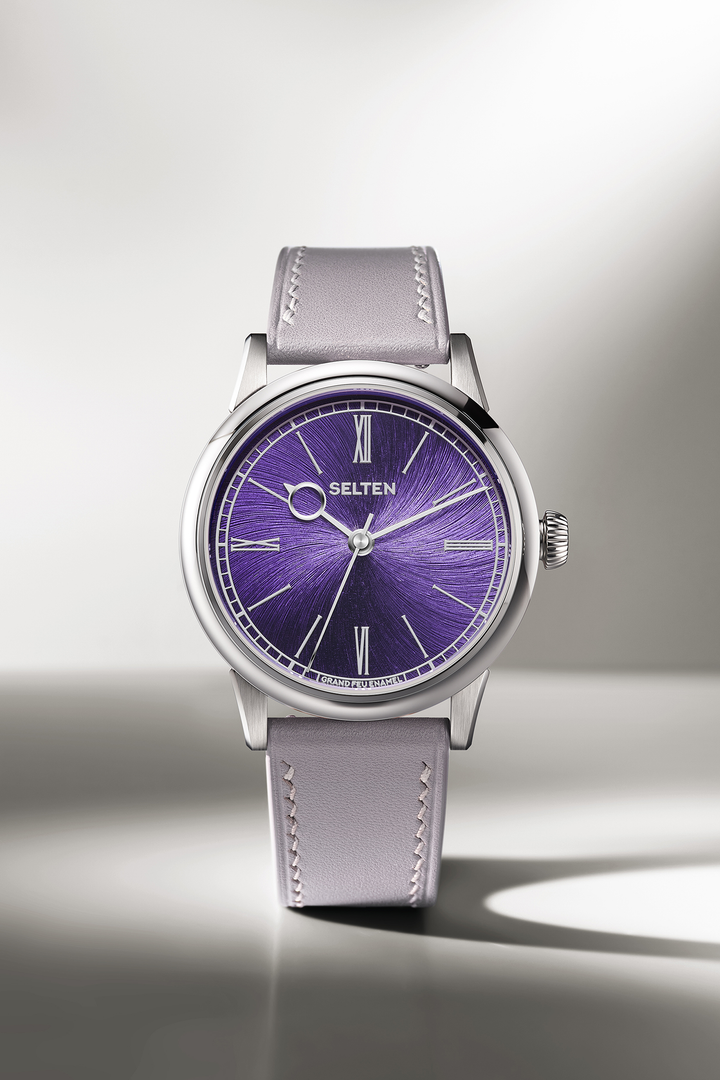 Spiral - Prism Violet Selten Grand Feu Enamel Series