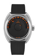 DWISS S1 Black Wandering Hours Swiss Made automatic watch