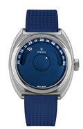 DWISS S1 Blue Wandering Hours Swiss Made automatic watch